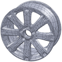 Flchenrckfhrung NURBS (3D-Scanning)